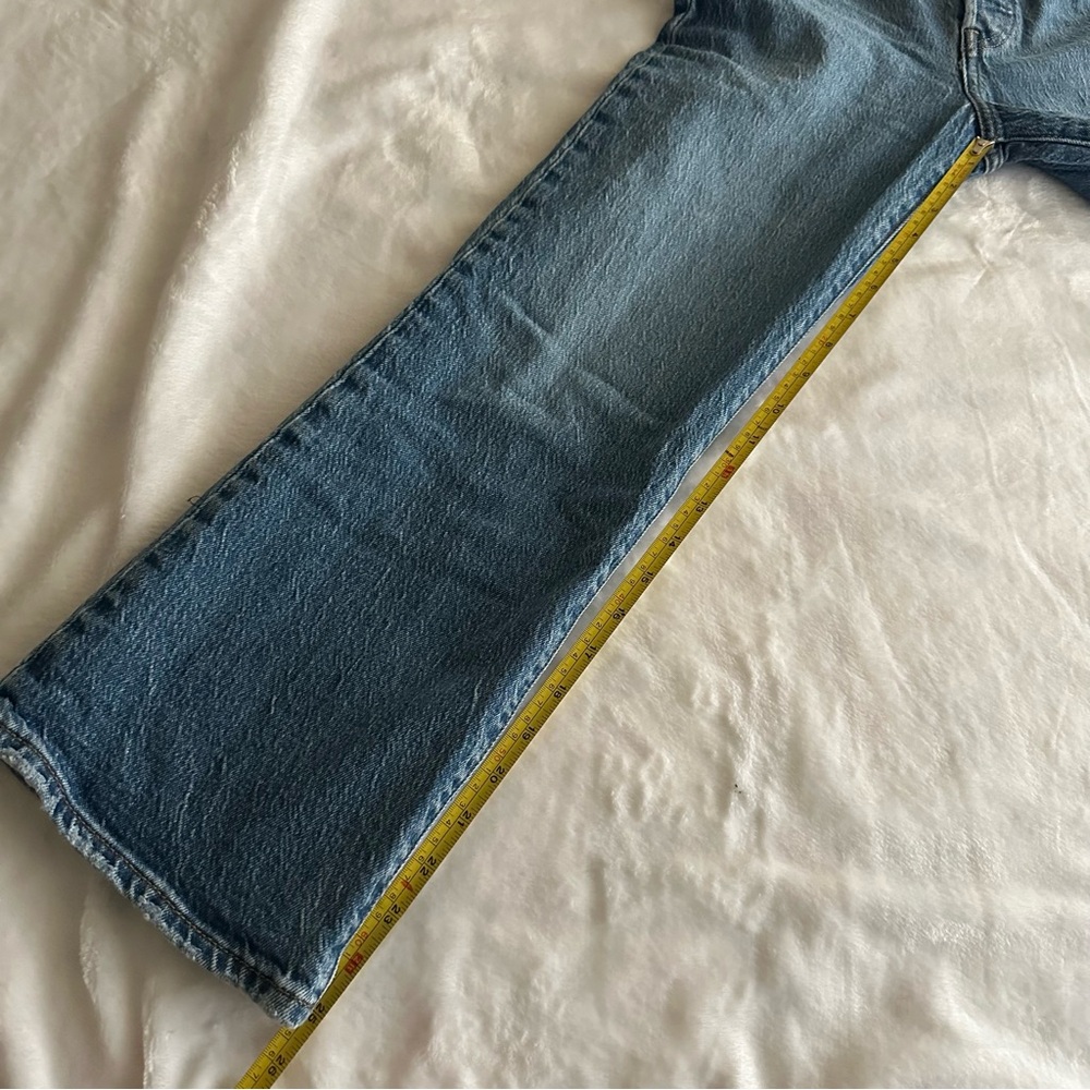 Levi’s Ribcage Crop Boot Denim Jeans - Picture 8 of 8